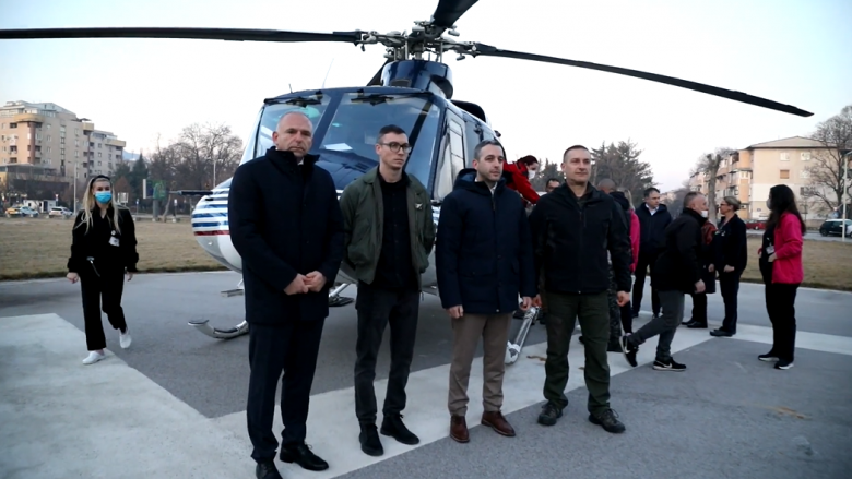 Realizohet fluturimi i parë për qëllime mjekësore me helikopterin e MPB-së