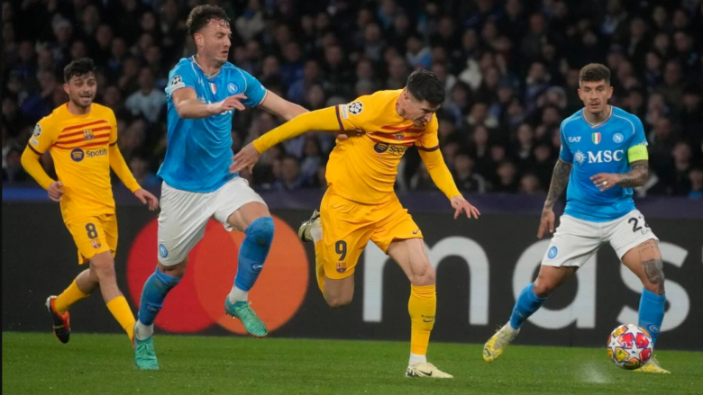 Napoli 1-1 Barcelona, vlerësimet e futbollistëve: Rrahmani ndër më të mirët në ndeshje, Lewandowski me notën më të lartë