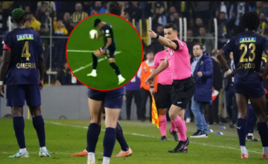 Një penallti absurde në minutën e 90-të për Fenerin ka ngritur në këmbë të gjithë në Turqi – Galatasaray me reagim të fuqishëm: A nuk keni turp?
