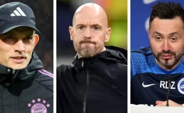 De Zerbi i bashkohet garës: Katër trajnerë në listën e ngushtë të Man United për zëvendësimin e Ten Hag