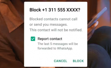 WhatsApp prezanton funksionin që i lejon përdoruesit të bllokojnë mesazhet e padëshiruara