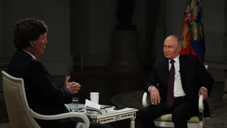 Bota po tallet me presidentin rus pas intervistës me gazetarin amerikan