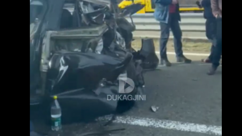 Aksident i rëndë në autostradën “Ibrahim Rugova”, lëndohen dy persona