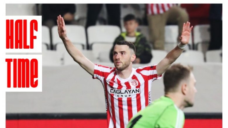 Zymer Bytyqi shënon gol të bukur përballë Besiktasit në Kupën e Turqisë
