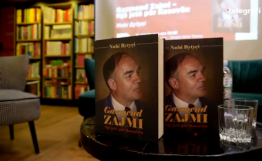 Në librarinë Dukagjini është promovuar monografia Gazmend Zajmi – Një jetë për Kosovën”