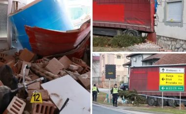 Kamioni përfundon në një shtëpi në Kroaci – policia jep detaje rreth aksidentit të shoferit maqedonas