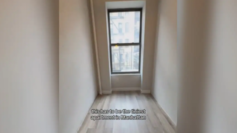 Apartamenti “më i vogël në New York” nuk përmban as banjë e as kuzhinë, por qiraja e tij është mbi 1,000 euro