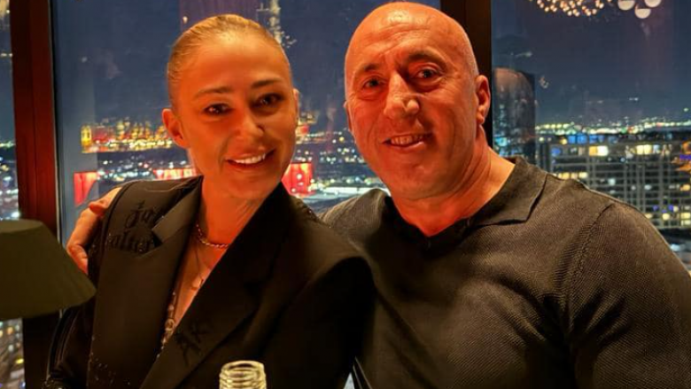 Ramush Haradinaj publikon një fotografi krah bashkëshortes në Ditën e të Dashuruarve