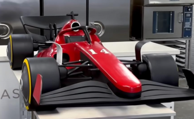 Amaury Guichon krijon veturën sportive F1 tërësisht nga çokollata