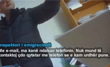 “Dil jashtë, kam punë”, inspektori në Kukës sorollat shqiptarin e Kosovës që kërkon shtetësi