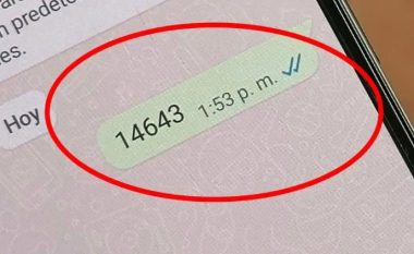 Kodi sekret në WhatsApp: A e dini se çfarë do të thotë nëse ju merrni mesazhin “14643”?