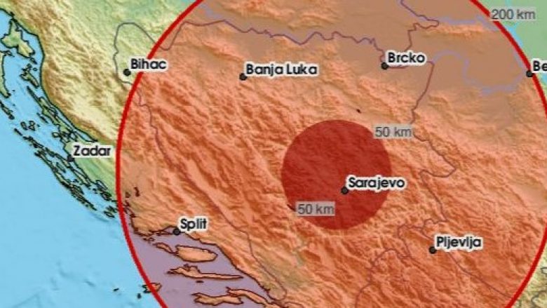 “Dridhje e shkurtër por e fortë,…”: Një tërmet i fuqishëm godet Sarajevën dhe rrethinën e saj
