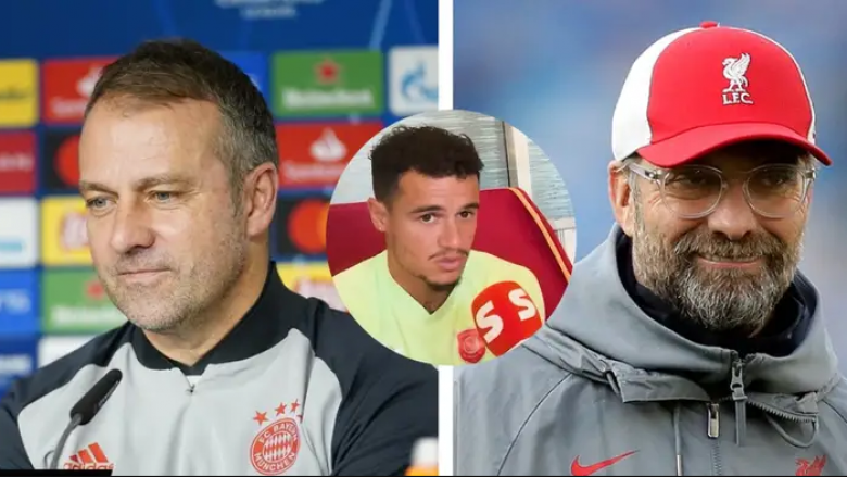 Coutinho tregon se kush duhet ta drejtojë Barcelonën mes Klopp dhe Flick