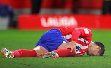 Alvaro Morata pësoi dëmtim të rëndë dhe doli nga fusha me lot në sy, me shumë gjasë humb ndeshjen e Ligës së Kampionëve