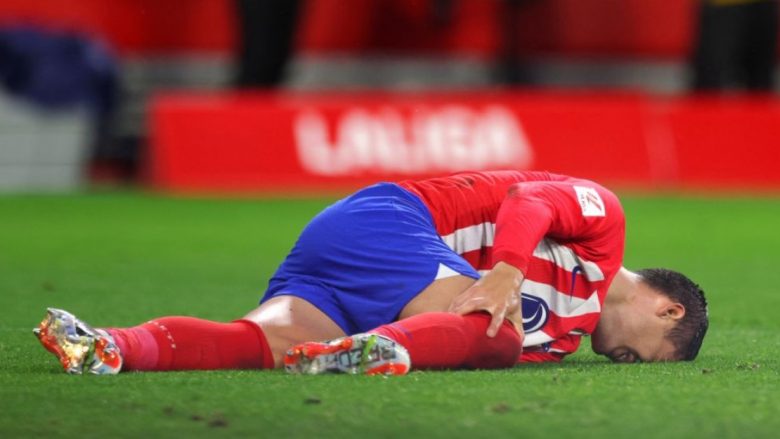Alvaro Morata pësoi dëmtim të rëndë dhe doli nga fusha me lot në sy, me shumë gjasë humb ndeshjen e Ligës së Kampionëve
