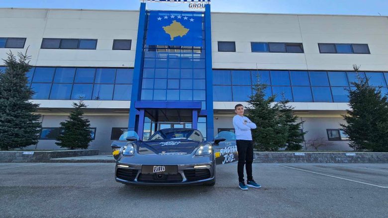 Ditën e Pavarësisë së Kosovës PATOS dhuron Porsche 718 BOXTER