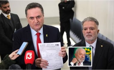 Izraeli e shpall presidentin e Brazilit ‘persona non grata’