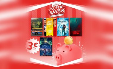 Të dielën e parë të shkurtit Cineplexx sjell ofertën Super Saver – 5 filma të përzgjedhur për vetëm 3 euro filmi!