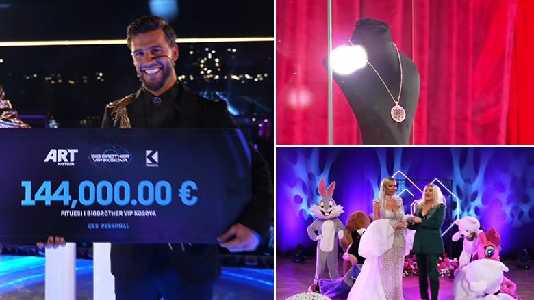 Nga varësja 10 mijë euroshe e deri te udhëtimet e ndërhyrjet estetike: Çka fituan secili nga finalistët e Big Brother VIP Kosova