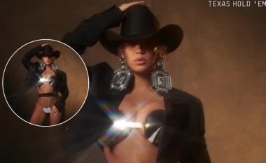 Beyonce shfaqet tejet provokuese në kopertinë për këngën ekskluzive “Texas Hold ‘Em”