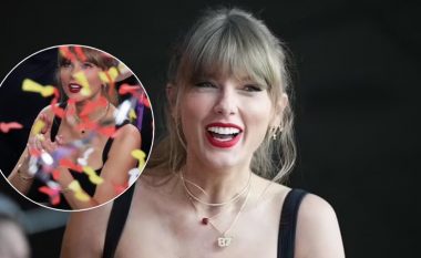 Taylor Swift mban me krenari gjerdanin ’87’ me vlerë mbi 4 mijë dollarë, në lojën e madhe të të dashurit të saj Travis Kelce