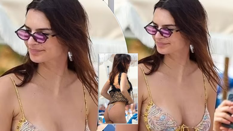 Emily Ratajkowski tregon figurën e saj atraktive, e veshur me bikini në Miami