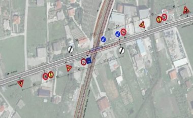 Punimet për hekurudhën Durrës-Tiranë, devijohet për 8 ditë trafiku rrugor