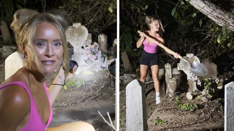 Amerikania viziton varrezat dhe i pastron falas – merr lëvdata prej qytetarëve