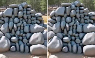 Një mesazh fshihet pas këtyre gurëve, a mund ta gjeni? – Imazhi viral po “çmend” përdoruesit në TikTok