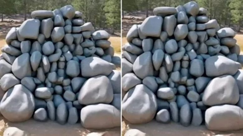 Një mesazh fshihet pas këtyre gurëve, a mund ta gjeni? – Imazhi viral po “çmend” përdoruesit në TikTok