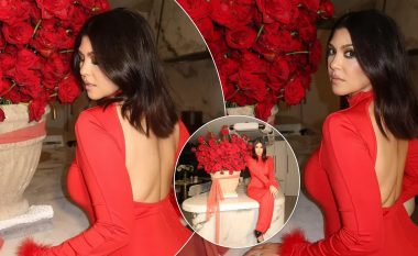 Kourtney Kardashian magjeps në të kuqe, në fotografitë e fundit në Instagram