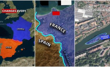 Besojeni apo jo, kufiri mes Spanjës dhe Francës ndryshon çdo gjashtë muaj - mësoni arsyen interesante