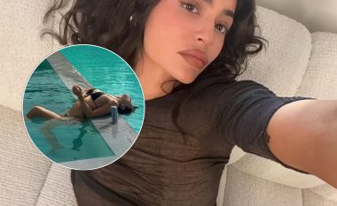 Kylie Jenner poston një fotografi me bikini në pishinë, ndërsa Chalamet vazhdon turneun global të “Dune: Pjesa e Dytë”