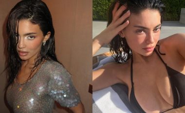 Kylie Jenner provokon ndjekësit në Instagram, publikon fotografi duke treguar linjat me bikini të zeza