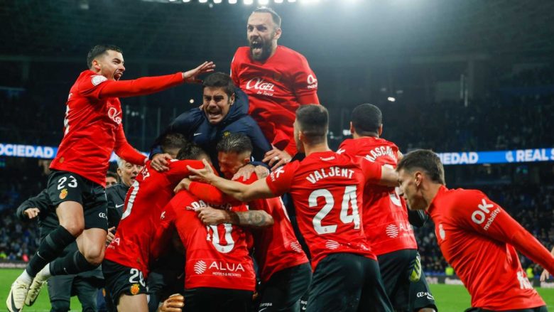 Mallorca kthehet në finale të Copa del Rey, Vedat Muriqi ishte njëri nga vendimtarët me një gol