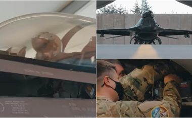 Zelensky zbulon videon e stërvitjes së pilotëve ukrainas me aeroplanët F-16 në Danimarkë