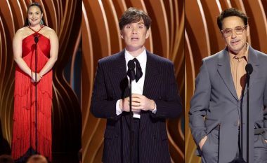 Fituesit e “SAG Awards” 2024: Lily Gladstone mposht Margot Robbie dhe Emma Stone, ndërsa Oppenheimer triumfon me fitoret për Cillian Murphy dhe Robert Downey Jr