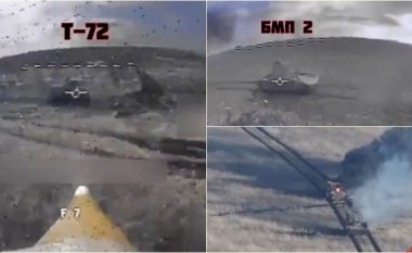 Rusët në shok pas publikimit të pamjeve që tregojnë se si ukrainasit shkatërruan tri tanke dhe tetë automjete tjera luftarake - në vetëm tri orë