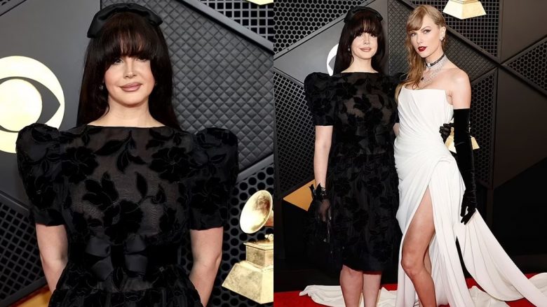 Lana Del Rey shfaq magjepsjen gotike me një fustan të zi, e nominuara pesë herë humb përsëri çmimin “Grammy”