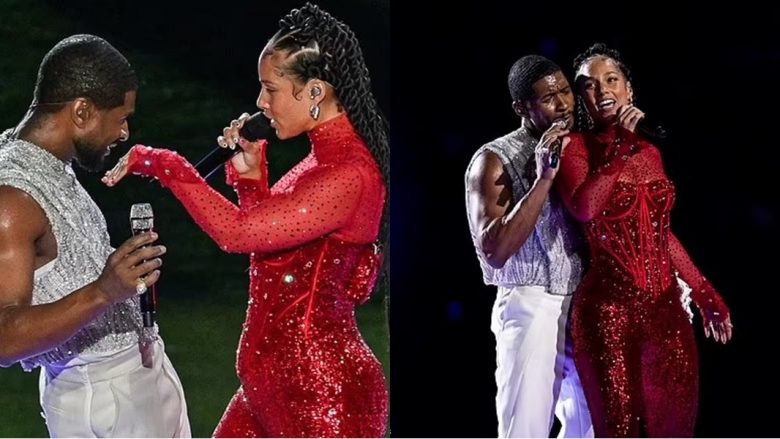 Performancës fantastike të Usher në Super Bowl, iu bashkohet dhe Alicia Keys