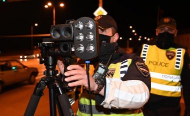 Policia shqipton 162 gjoba në Shkup, pesë për tejkalim të shpejtësisë