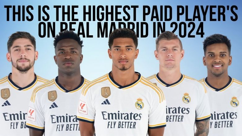 Sa paguhen në javë dhe sezon yjet e Real Madridit, befasuese se kush e përbën top 15-shen