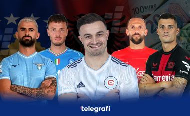 Këta janë dhjetë lojtarët shqiptarë më të paguar në futboll – Muriqi më lartë se Xhaka, befasojnë Hysaj dhe Muçi