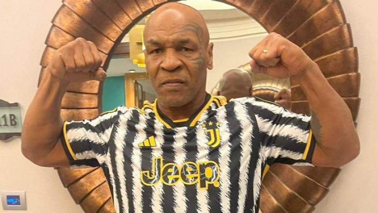“Stërvitja do të bëhet shumë më e vështirë”, Mike Tyson pozon me fanellën e Juventusit