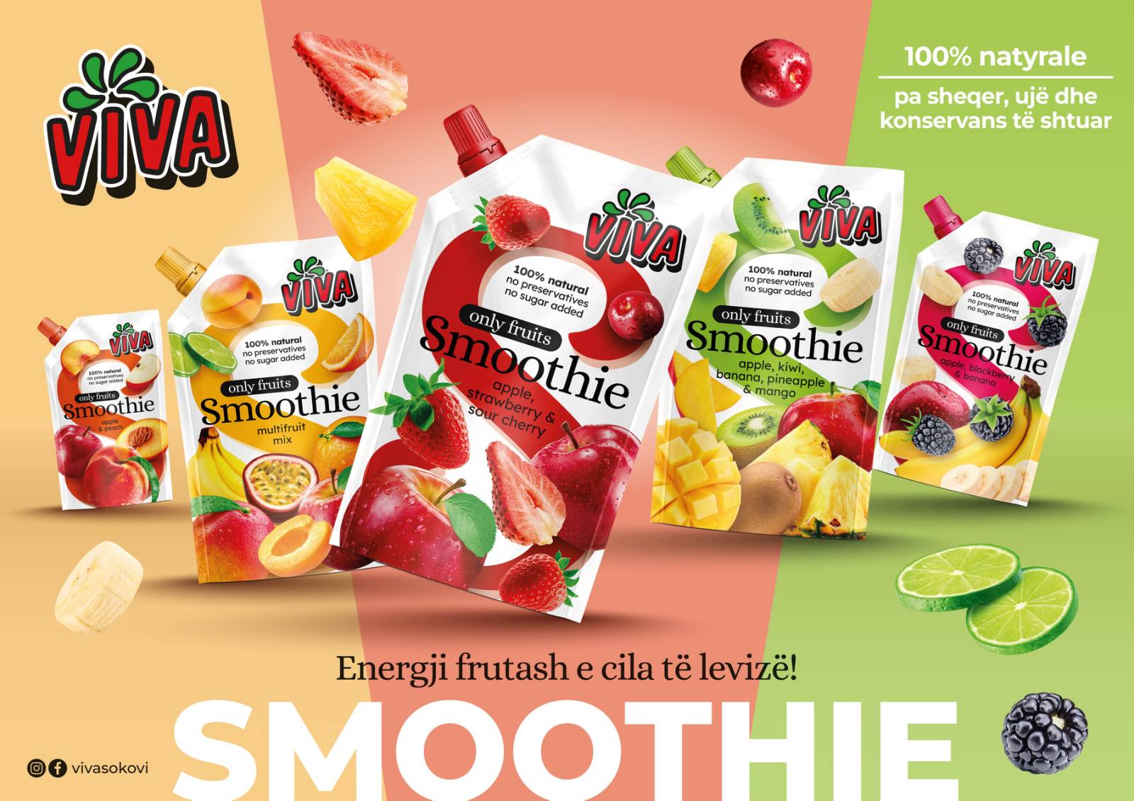 Viva Smoothie – hap, shijo dhe aktivizo energjinë tënde!