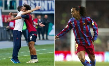 “Atij i pëlqejnë Ibrahimovic dhe Batistuta, por mua ma kujton Ronaldinhon” – Motta flet për lojtarin e tij kryesor