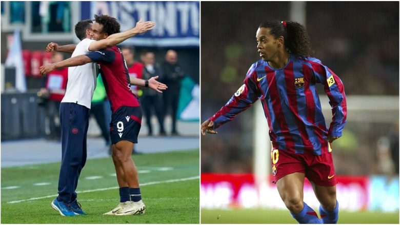 “Atij i pëlqejnë Ibrahimovic dhe Batistuta, por mua ma kujton Ronaldinhon” – Motta flet për lojtarin e tij kryesor