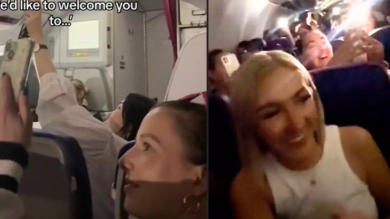Pasagjerët që blenë udhëtimin misterioz të Wizz Air, bërtasin nga gëzimi kur mësojnë nga piloti se ku po shkojnë – ata ndanë në rrjetet sociale gjithë eksperiencën