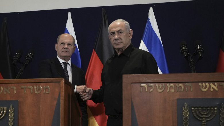 Scholz për herë të dytë në Izrael që nga fillimi i luftës, do të takohet me Netanyahun