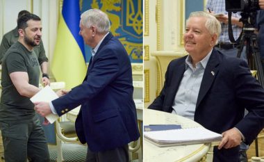 Zelensky i thotë senatorit amerikan gjatë vizitës në Kiev, se është shumë e rëndësishme ndihma amerikane për vendin e tij